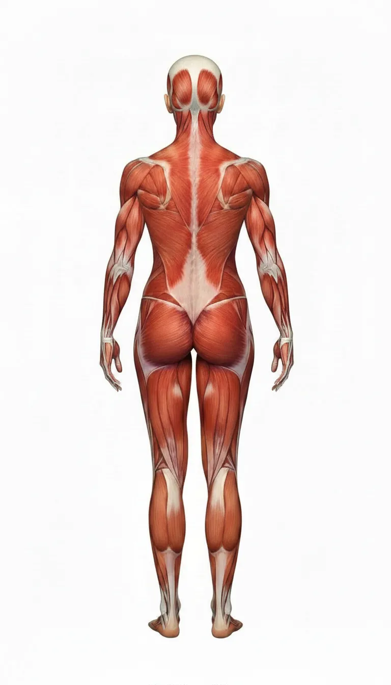 Musculo relajado despues del masaje